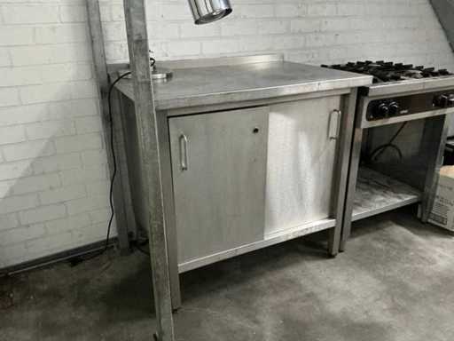 Stół roboczy ze stali nierdzewnej