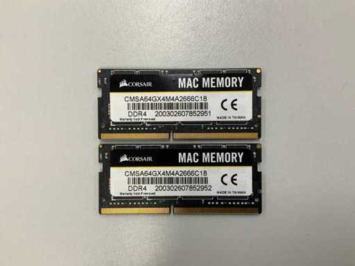 Corsair 32GB(2x 16GB) DDR4 Mac Memory RAM Sticks (2x)