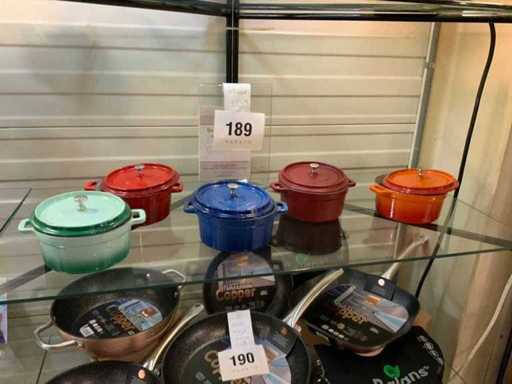 GSW Cast iron pot (5x)