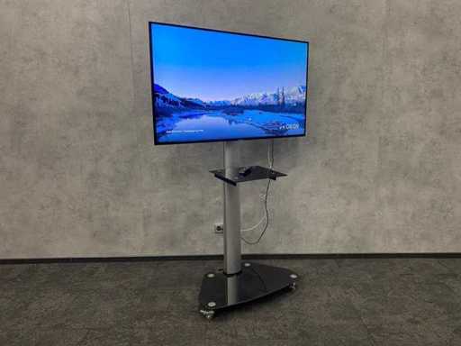 Samsung - TV UHD 55" avec trépied mobile