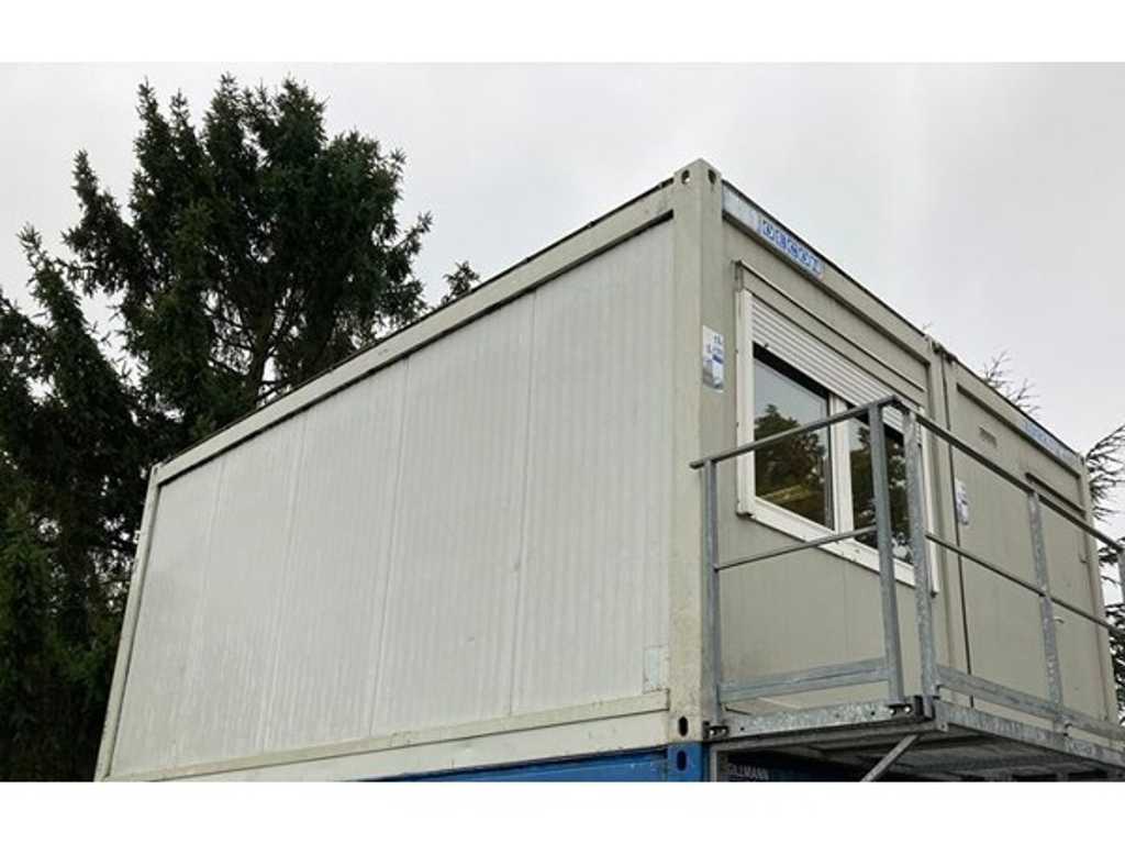 Oecon Portakabin Doppio sistema di contenitori per ufficio | 6 metri 
