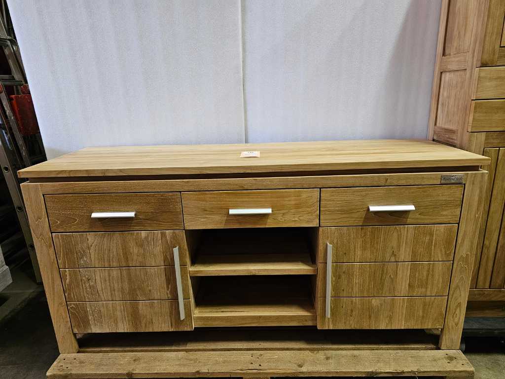 Teak-Line Bathroom Furniture Toulouse 160cm 2 Doors + 3 Drawers