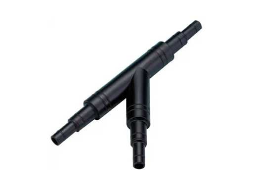 Osculati 17.238.50 Y-Piece Connection Tubo Nero