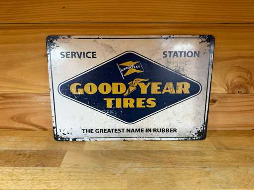 metaal reclame wandbord