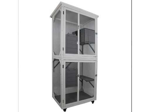 Cușcă Maxxpet 88050 pentru pisici (3x)