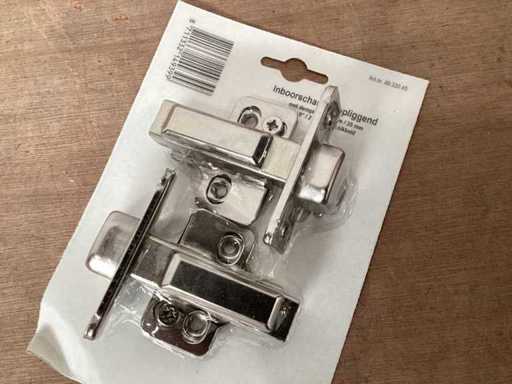 Starx inset hinge 35mm, with damping, 2 pack (34x)