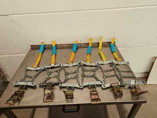 Truck/Truck Emergency Snow Chains 1000 daN - 6 pieces