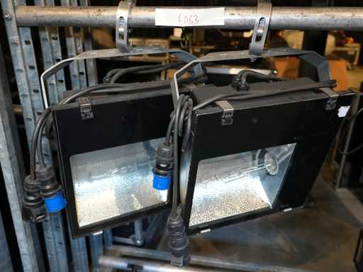 PHILIPS – FLUTLICHT – ASYMMETRISCHES HQI 400 TS (SET VON 2 PCS)