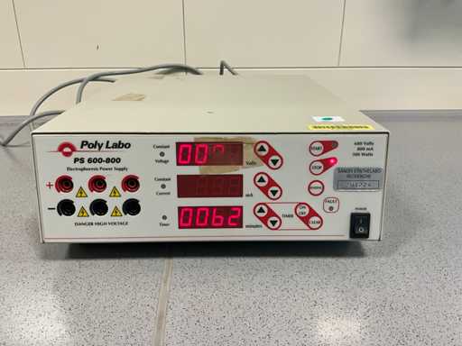 POLY LABO PS 600-800 Elektrophorese-Netzteil