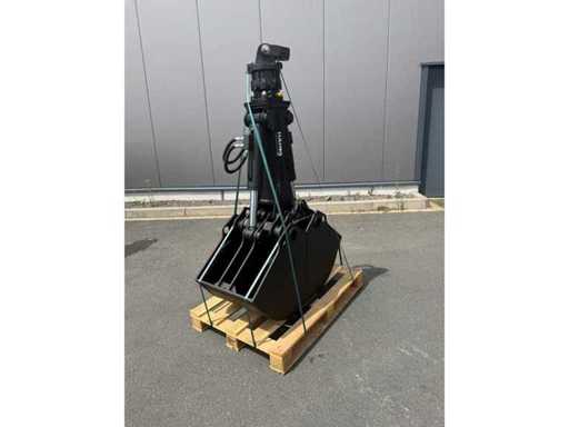 Häner clamshell chwyt HZSG500-E2-3-6 z rotatorem, prototyp