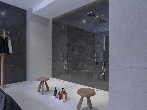 Carrelage mural 48m2 Marquinia Brique brillante 7,5x30cm