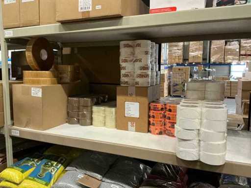 Partia różnych rolek taśmy (222x)