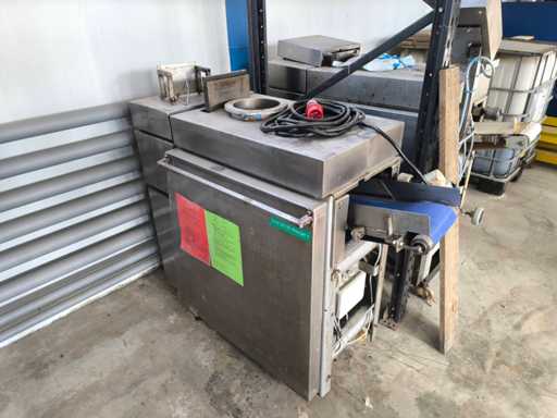 Fritsch - Transportband voor het afronden van deeg