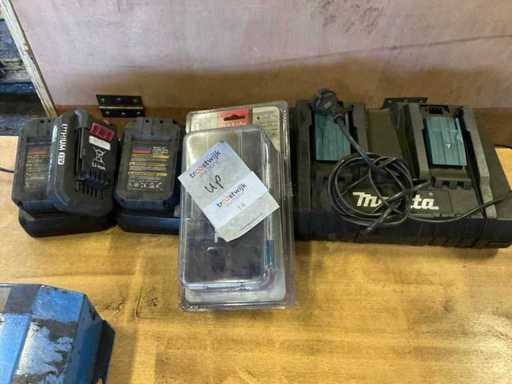 Jeu de prises Makita et chargeurs