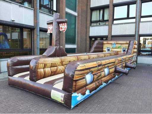 Jb Springkasteel met elastirun