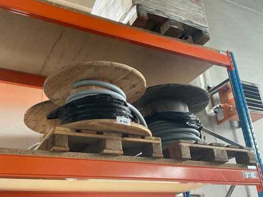 Stroomkabel met trommel (2x)