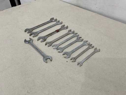 Klucze otwarte Facom (10x)