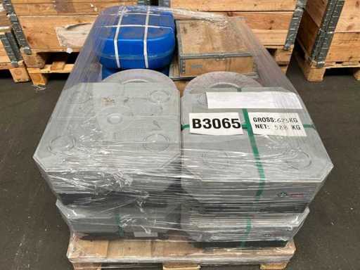 SKF, FAG, NSK - Partij zware industriële lagers 588KG