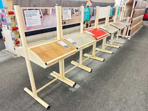 Przykłady podłóg mebli prezentacyjnych (12x)