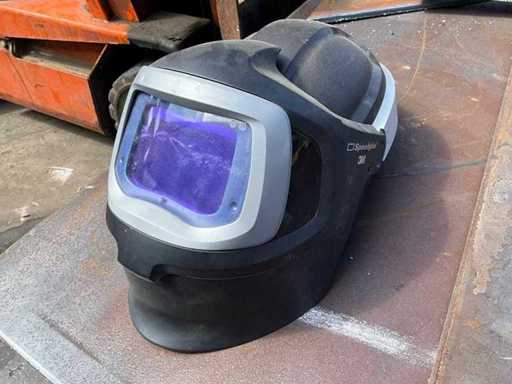 Casco da saldatura 3M Speedglas e batteria al litio, con grande quantità di batterie Adflo 3M