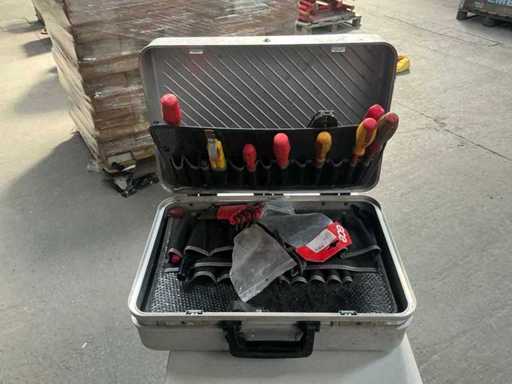 Boîte à outils en aluminium