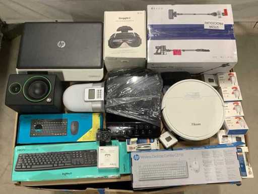 Marchandises de retour de palettes