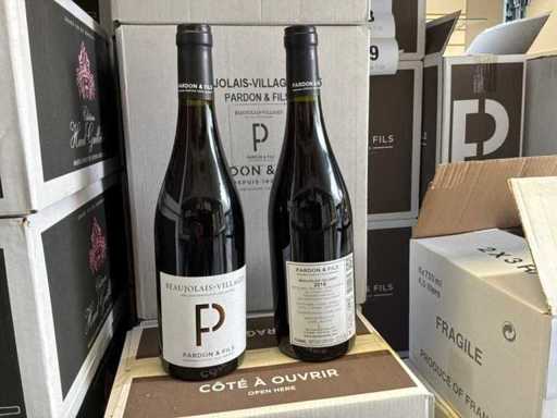 2016 Beaujolais-Villages Pardon & fils Rotwein (19x)