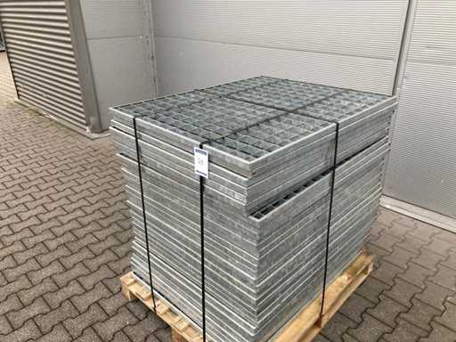 Pardoseal? cu lamele de o?el 1100x850mm (32x)