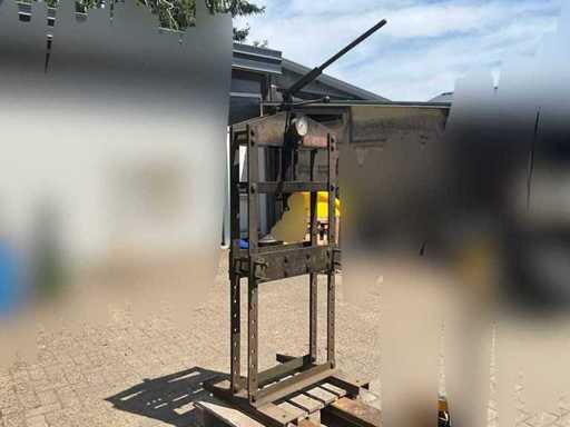zware hydraulische werkplaatspers - 17 TON - functioneel