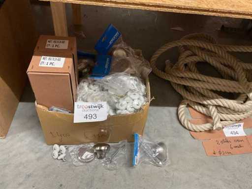 1 x partij deurknopjes