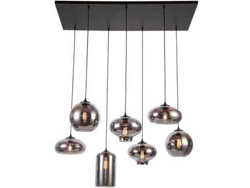 Vie de luxe - Ava Smoke Glass - Lampe pendante