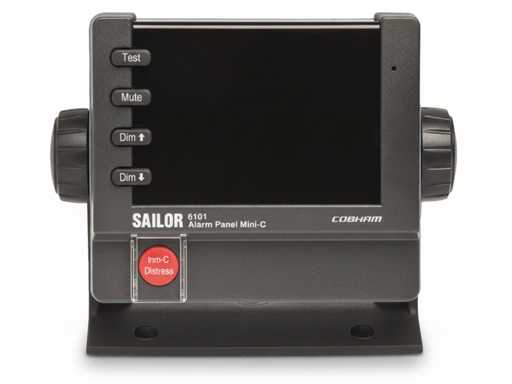 Sailor Inmarsat | Pannello d'allarme Mini-C TT-6101A