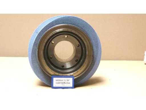 Reishauer RZ 400 / 800 / 1000 - Module 7 EW 20° 2GG Cubitron - Draagflens inclusief slijpschijfflens