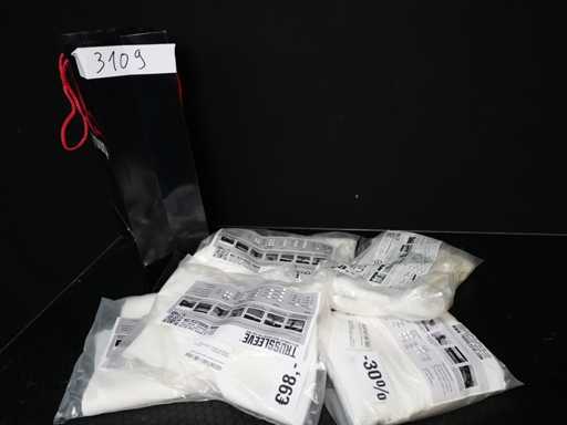 SHOWTEX - TRUSSLEEVE WHITE 3 WAY T-PIECE 30/30 - Aluminum Trusse (5x)