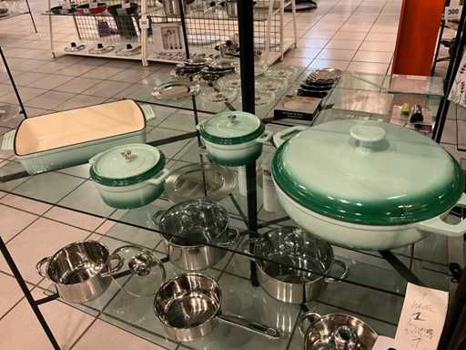 Gsw gietijzeren kookpottenset (4x)