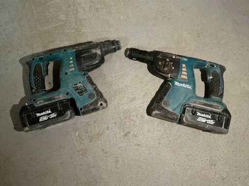 Makita BHR262 Boormachine (2x)