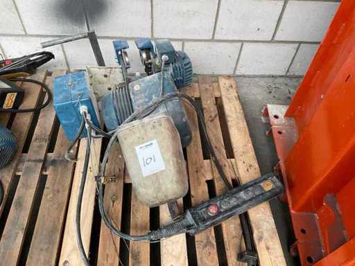 1978 Demag PK5N-F Kettenhebe mit Trolley