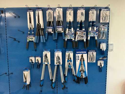 Various Hyundai garden tools (approx. 41 pieces)