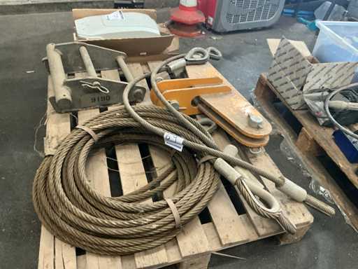 Various lifting equipment