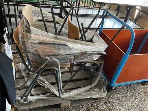 Stackable Canteen Chair (6x)