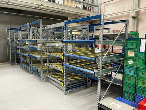 Rack mobili di stoccaggio batch SSI SCHAEFER (12x)
