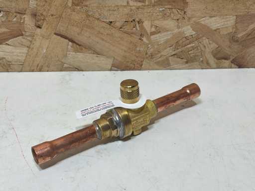 Refrigera BV21Z010R0000 Ball Valve 2-Way CO2 10mm ODS 60 bar (6x)