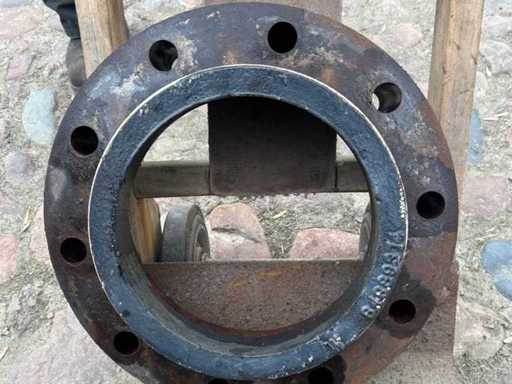 Front axle track plates (2x)