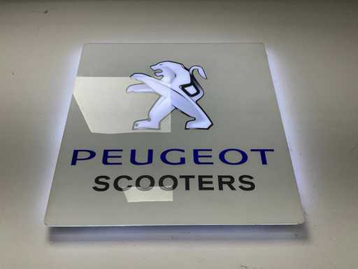 Cartello murale illuminato "Logo" di Peugeot