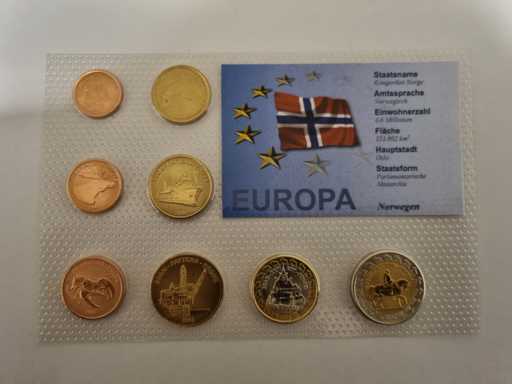 Moldavië Euro Pattern Set 2010 Monster Essai Prototype