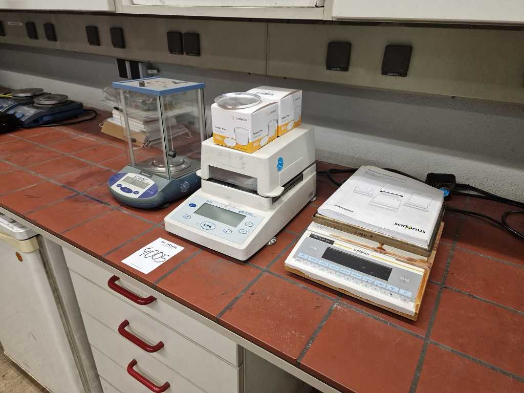 Various Laboratory Scales (3x)