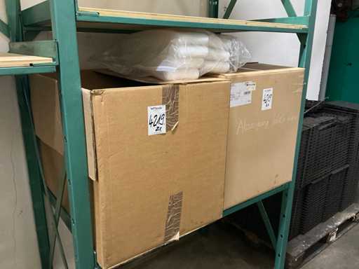 Lots of synthetic filter mats