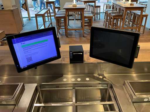 Poindus - Touchscreen (2x) met bonnenprinter