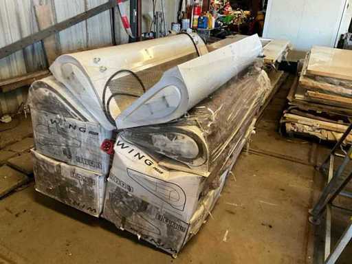 Wing E150 AC Air curtain (8x)