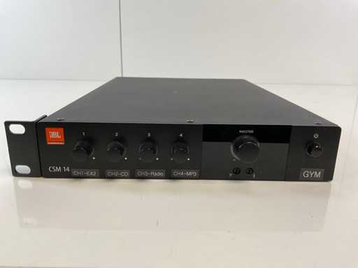 JBL (CSM-14) Professional Commercial Series 4-Input 1-Output Audio Mixer